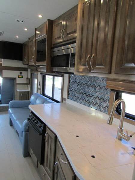 2017 Showhauler Motorhome Conversion 31KTSSL toilet