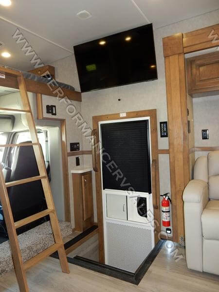 2022 Showhauler Motorhome Conversion 35QQSSL entrance area