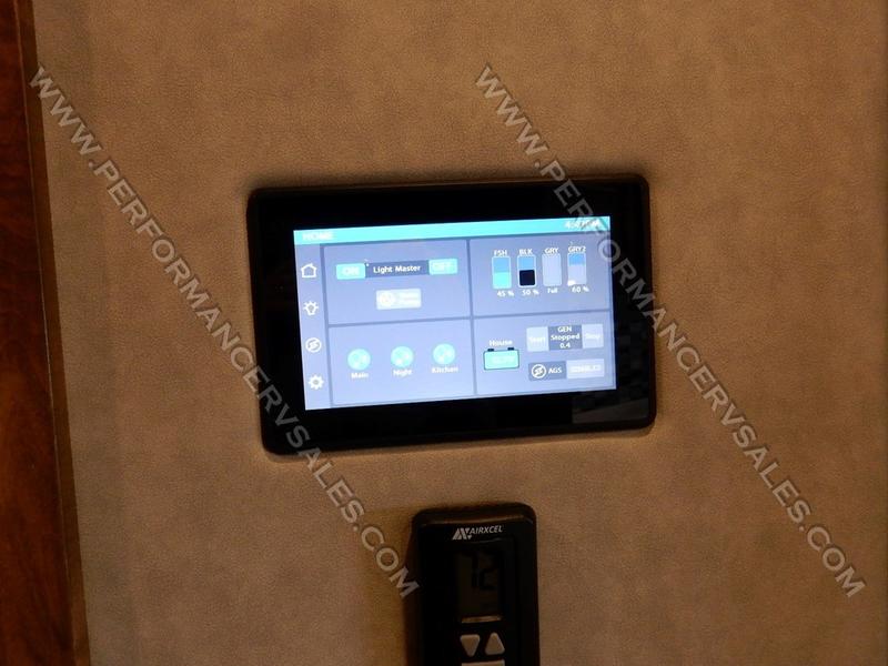 2022 Showhauler Motorhome Conversion 35QQSSL lights control