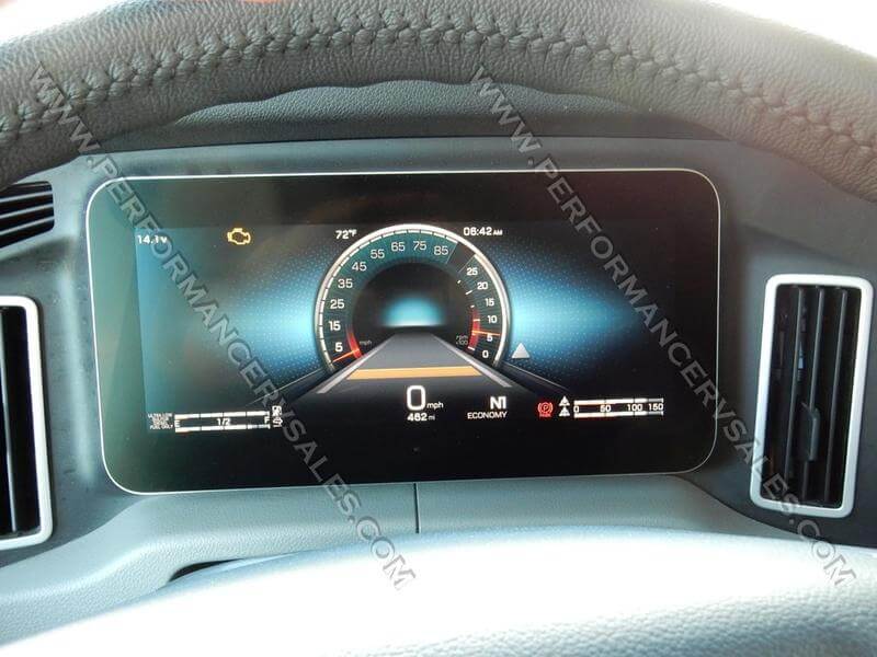 2022 Showhauler Motorhome Conversion 35QQSSL Speedometer Digital Display