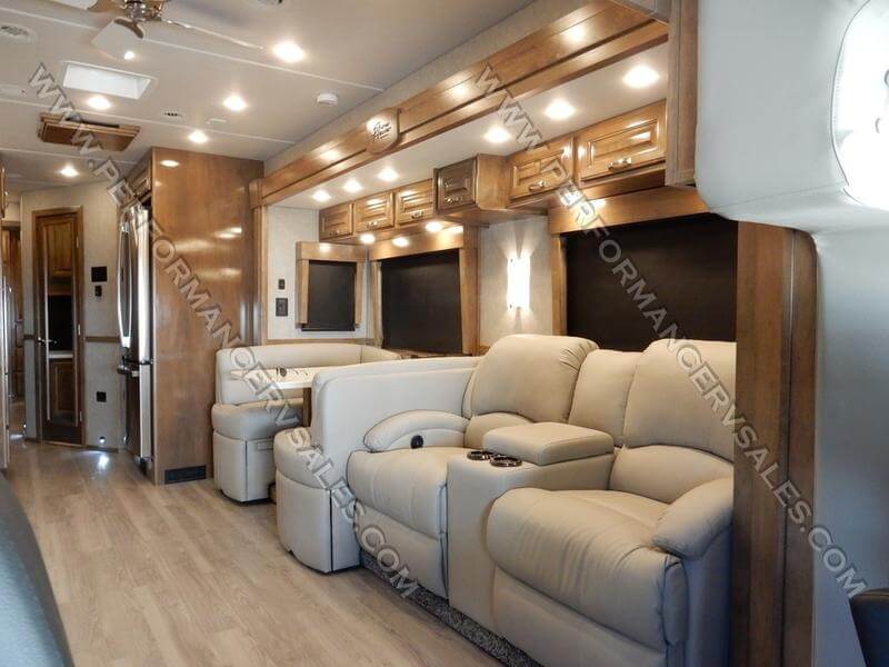 2022 Showhauler Motorhome Conversion 35QQSSL couches