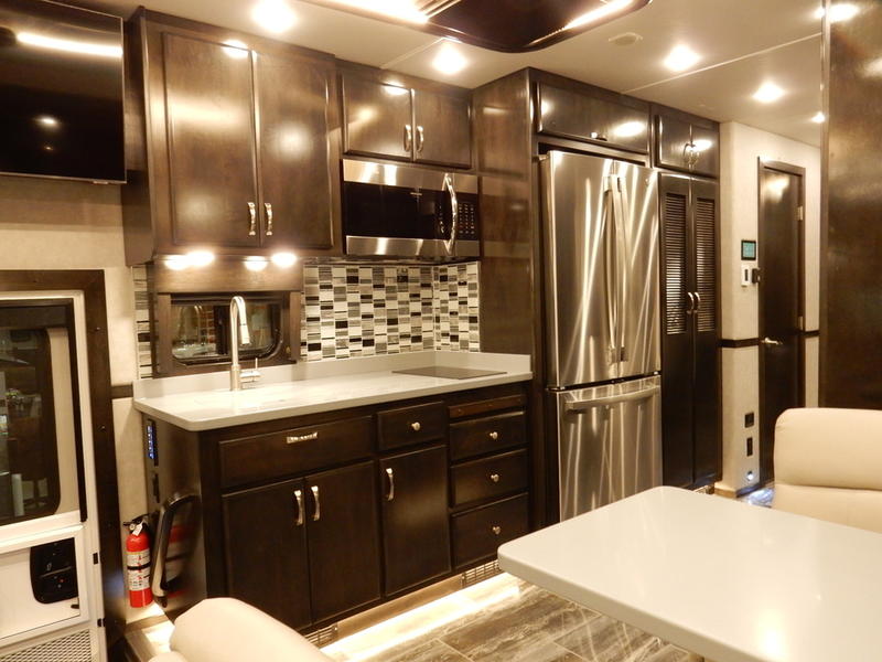2022 Showhauler Motorhome Conversion 36KTssl-b interior - kitchen