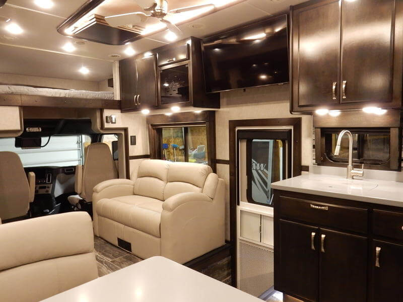 2022 Showhauler Motorhome Conversion 36KTssl-b interior - door