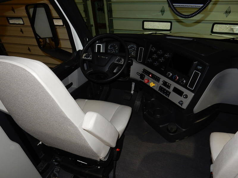 2022 Showhauler Motorhome Conversion 36KTssl-b driver's area