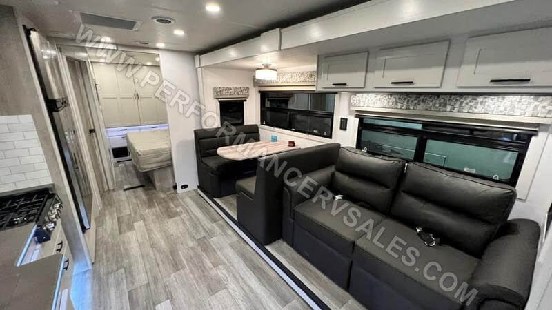 2023 Dynamax Europa 31SS couch & dinette