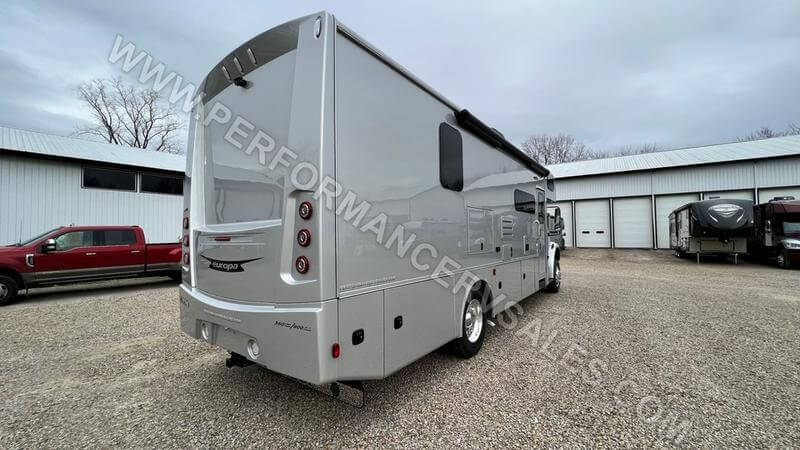2023 Dynamax Europa 31SS right-rear profile