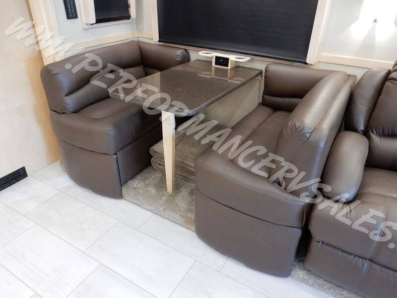 2024 Showhauler Motorhome Conversion 35-KQSSL dinette