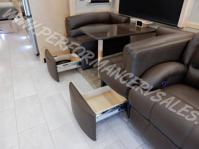 2024 Showhauler Motorhome Conversion 35-KQSSL dinette drawers