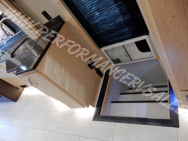 2024 Showhauler Motorhome Conversion 35-KQSSL entrance stairs